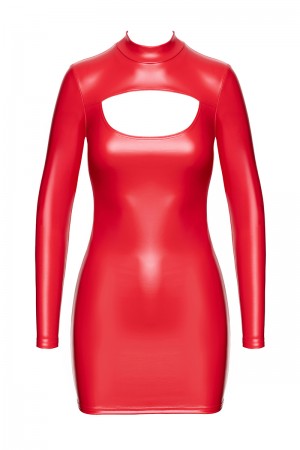 Mini robe Bombshell F367 - Noir Handmade