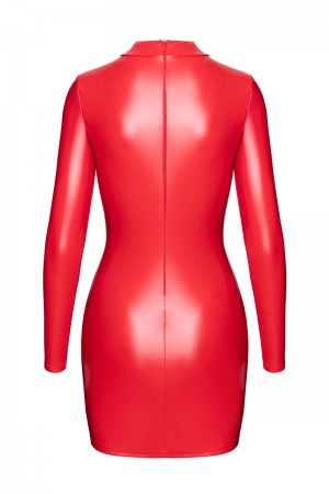 Mini robe Bombshell F367 - Noir Handmade