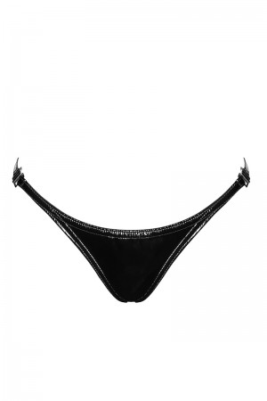 String en vinyle Dominae P014 - Noir Handmade