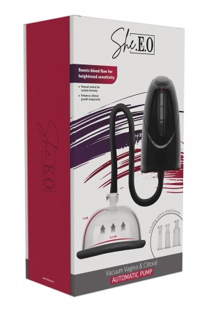 Pompe à vagin et clitoris automatique - She.E.O