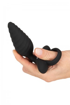 Plug vibrant flexible avec Design en spirale - Anos