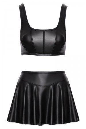 Ensemble Top bustier court et mini-jupe - Cottelli PARTY