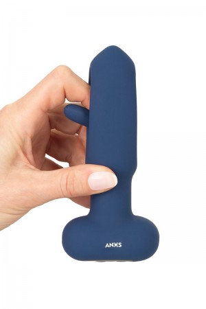 Plug anal vibrant avec langue oscillante - Anos