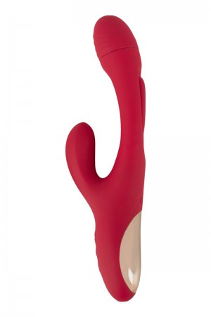 Vibro rabbit avec langue oscillante - Sweet Smile