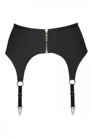 Porte-jarretelles noir mat - Cottelli LINGERIE