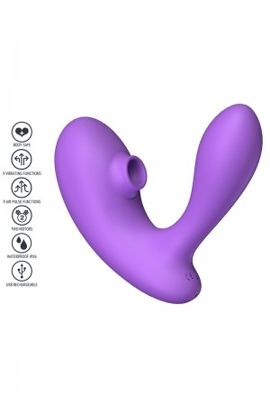 Stimulateur DuoVibe I Air et  Point G - Xocoon