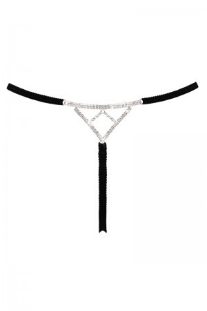 String ouvert strass - Cotelli Lingerie