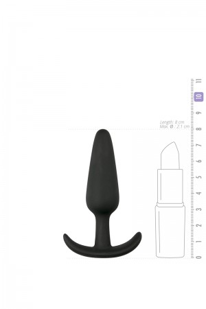 Mini plug Anchor silicone  8 x 2,1 cm - Easytoys