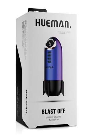 Masturbateur à aspiration et vibrations Rocket - Hueman