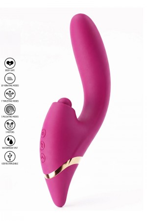 Vibro à triple stimulation Climaxer - Xocoon