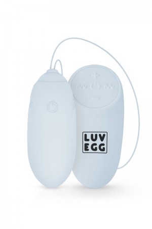 Oeuf vibrant télécommandé bleu - LUV EGG