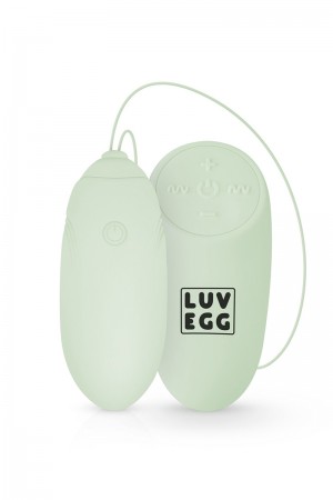 Oeuf vibrant télécommandé vert - LUV EGG