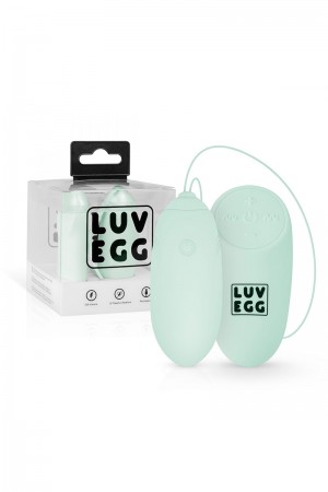 Oeuf vibrant télécommandé vert - LUV EGG