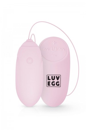 Oeuf vibrant télécommandé rose - LUV EGG
