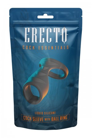 Gaine de Pénis et Ball Ring liquid silicone - Erecto