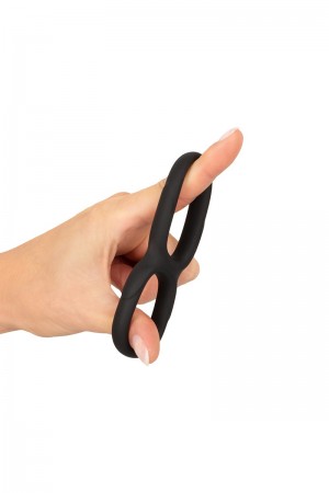 Double Cock Ring liquid silicone - Erecto