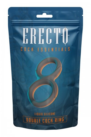 Double Cock Ring liquid silicone - Erecto
