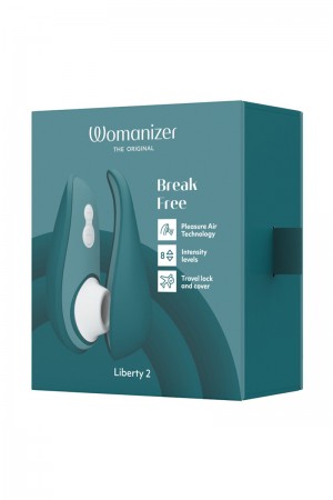 Womanizer Liberty 2 bleu pétrole