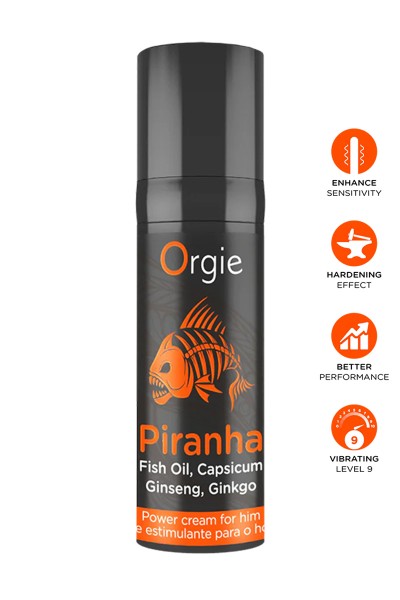 Crème stimulante Piranha Power Cream - Orgie